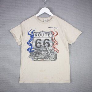 Route 66 America Arizona Biker Chopper Tee